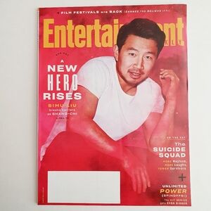 Entertainment Weekly Magazine August, 2021 - Simu Liu - The Suicide Squad